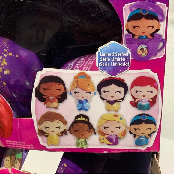 12PK Disney 100 Princess ~ Surprise Mini Collectible Plush ~ Tea Pot SEA…